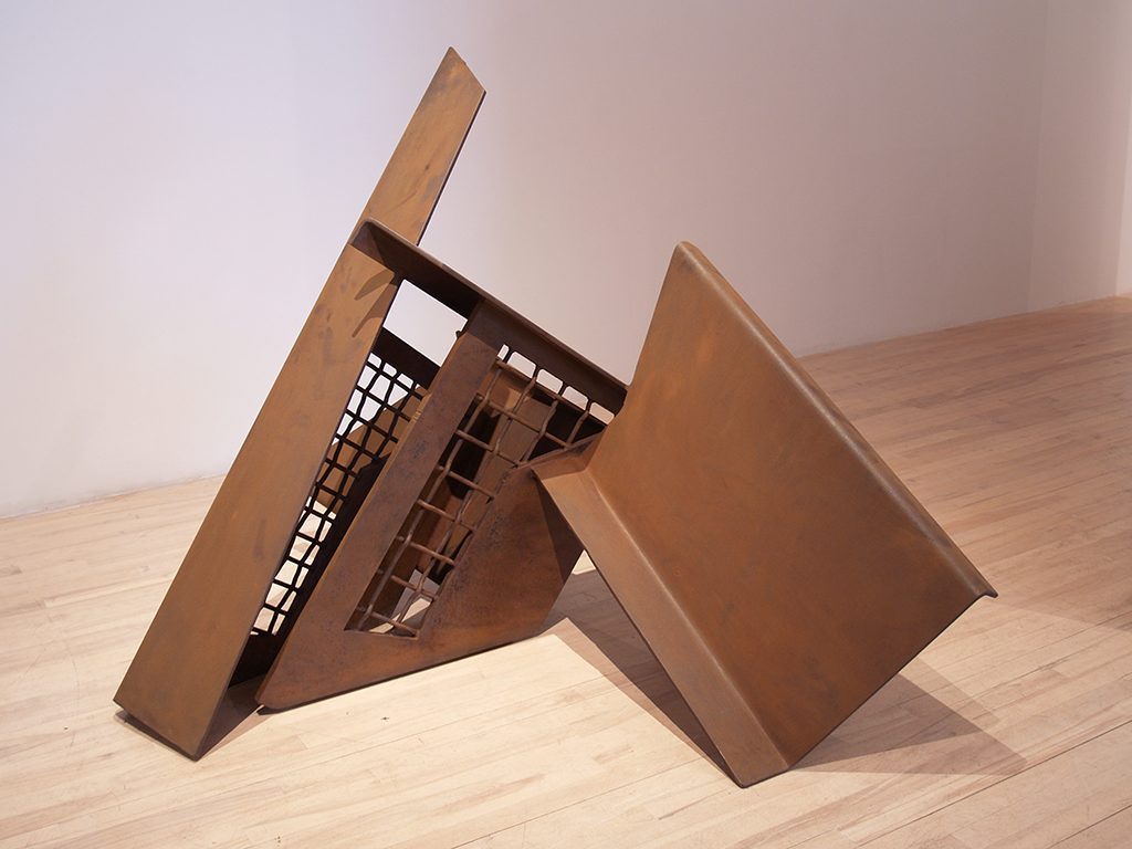 Solution, 1986, acier, 117 x 170 x 156,5 cm